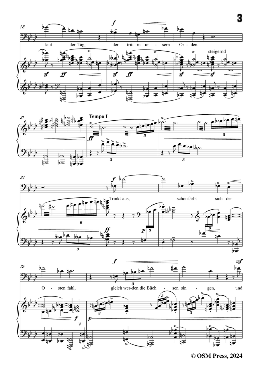 Schoenberg-Der verlorene Haufen,in f minor Piano, Vocal scores gallery preview page 5