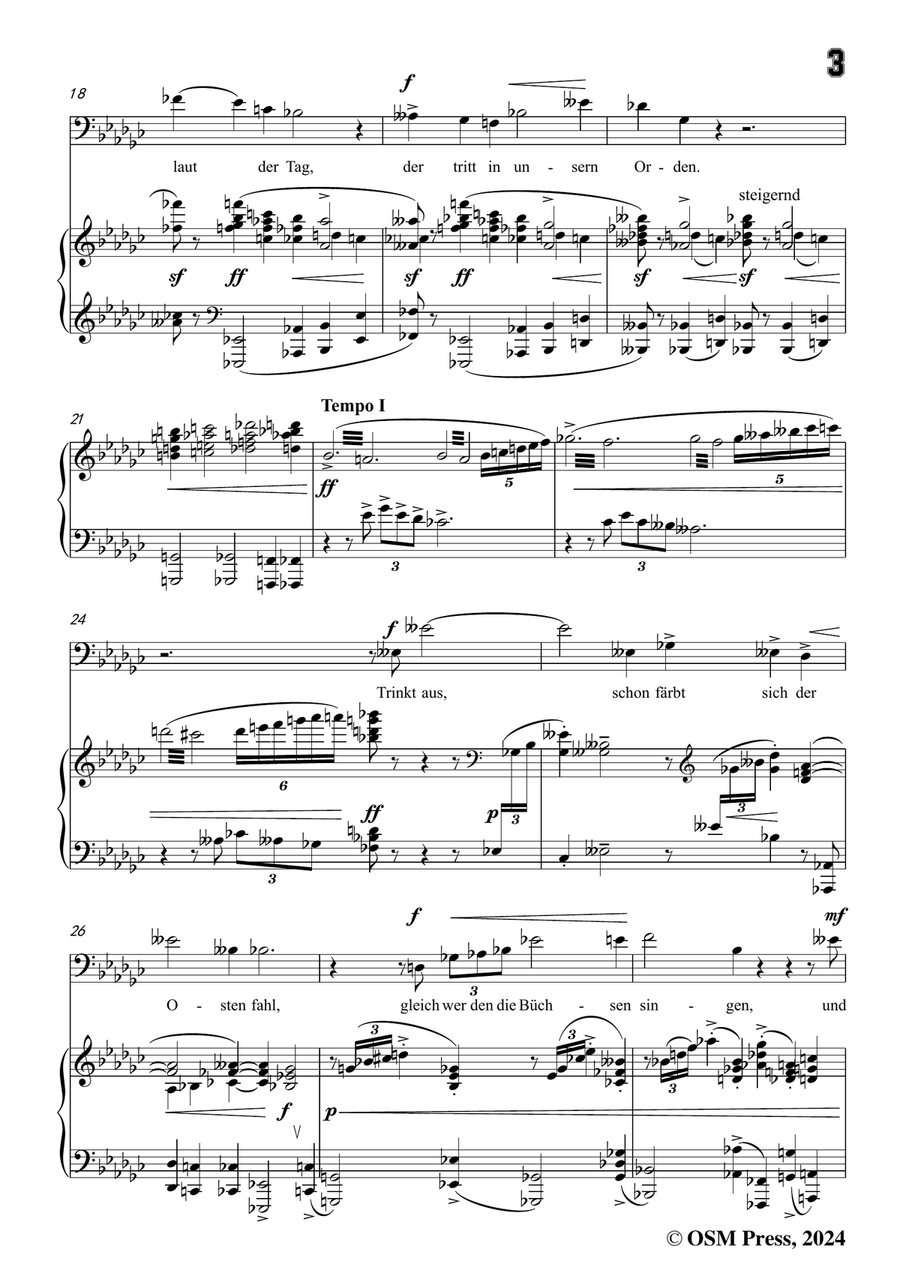 Schoenberg-Der verlorene Haufen,in e flat minor Piano, Vocal scores gallery preview page 5