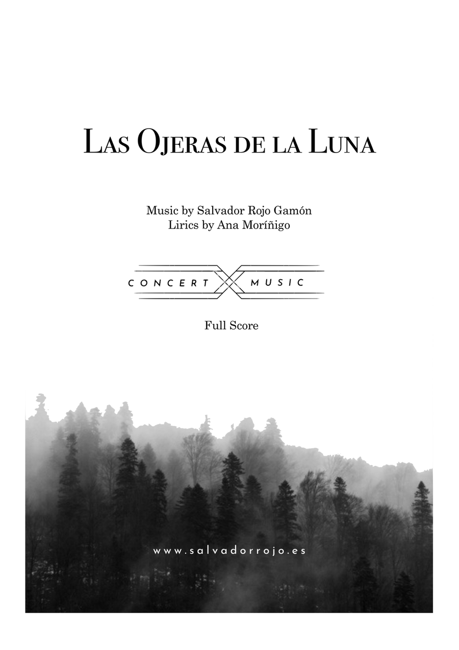 Las Ojeras de la Luna - Score Only Full Orchestra scores gallery preview page 1