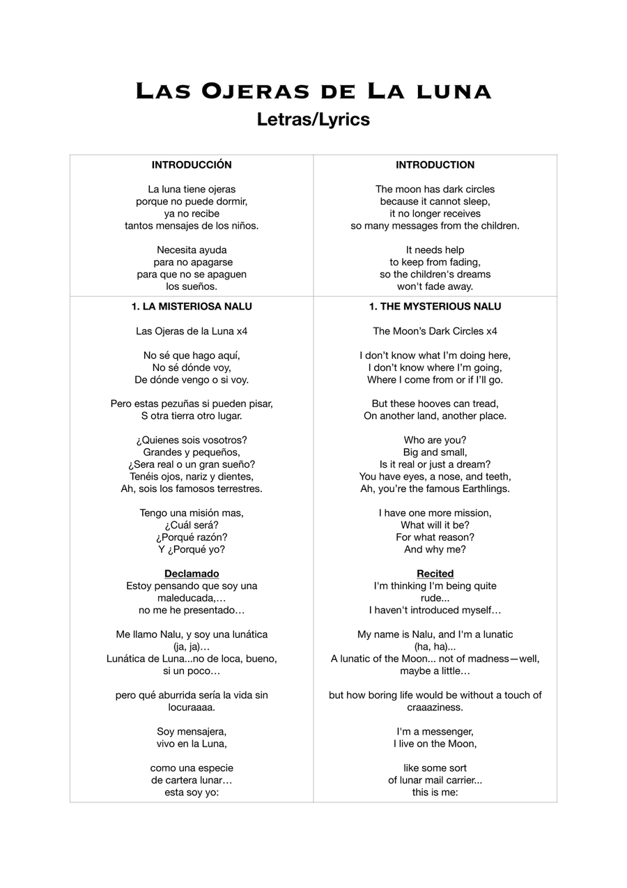 Las Ojeras de la Luna - Score Only Full Orchestra scores gallery preview page 4