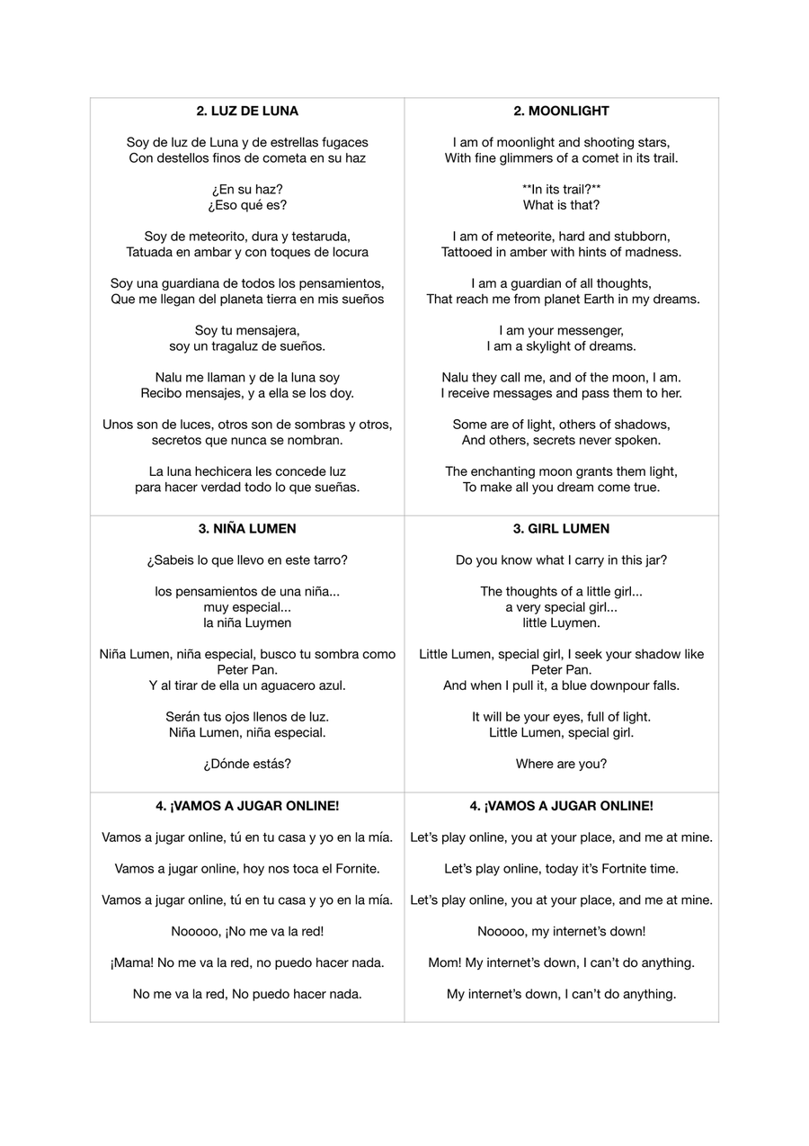 Las Ojeras de la Luna - Score Only Full Orchestra scores gallery preview page 5