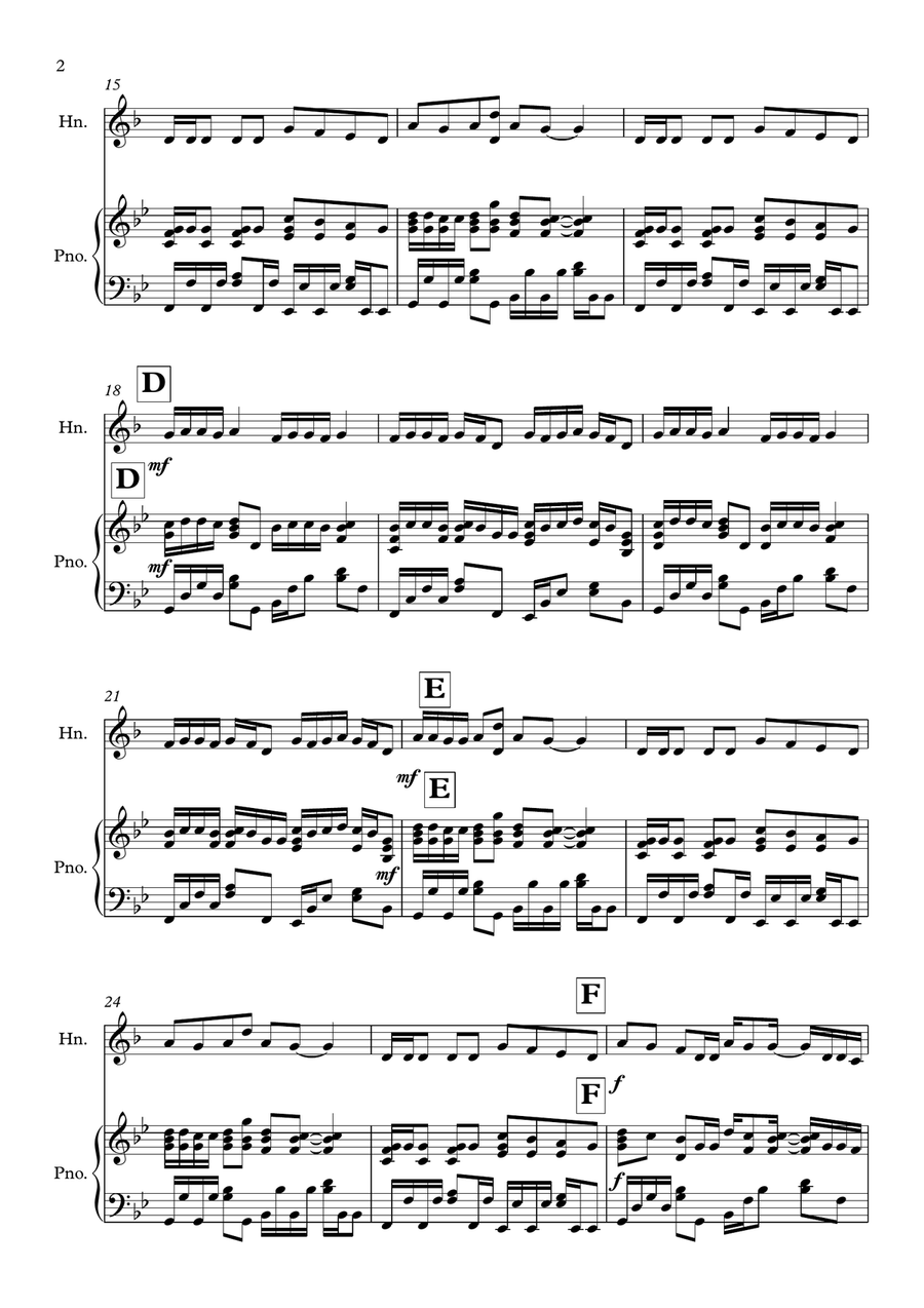 Old Town Road (Remix) Old Town Road (Remix) Piano scores gallery preview page 2