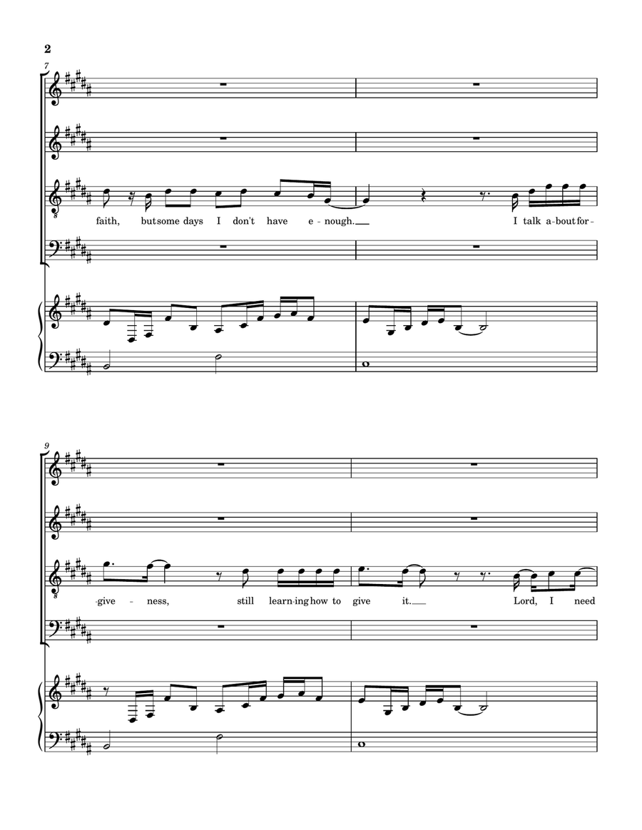Preach 4-Part scores gallery preview page 3