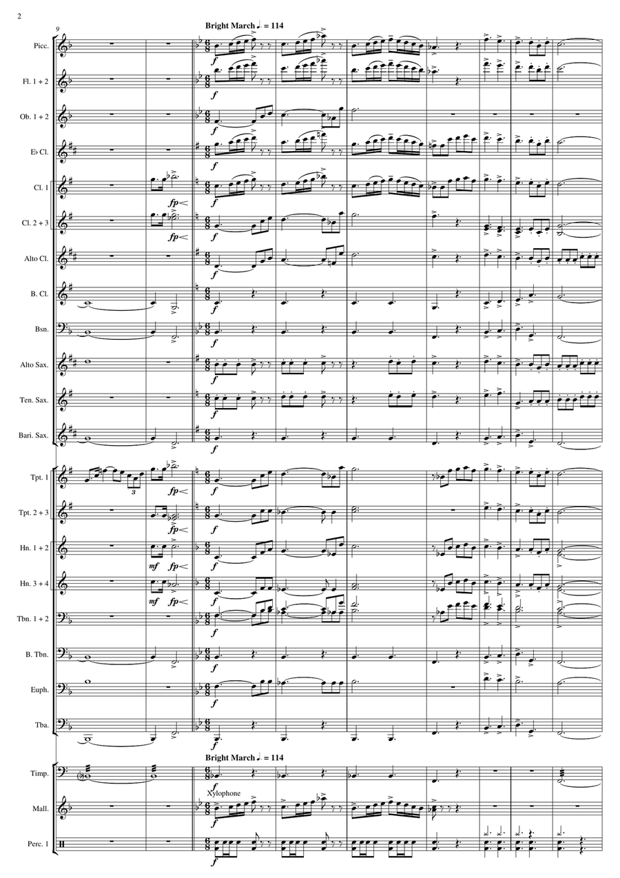 Star Trek - The Next Generation(R) Concert Band scores gallery preview page 3