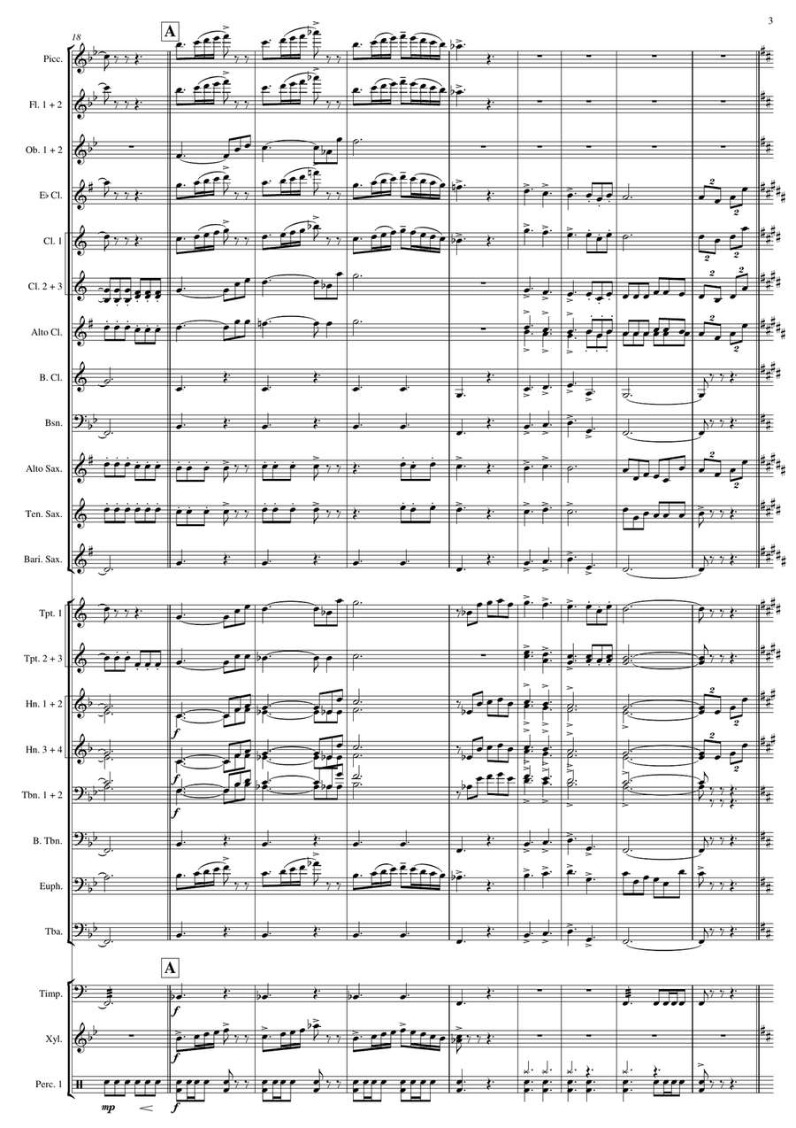 Star Trek - The Next Generation(R) Concert Band scores gallery preview page 4
