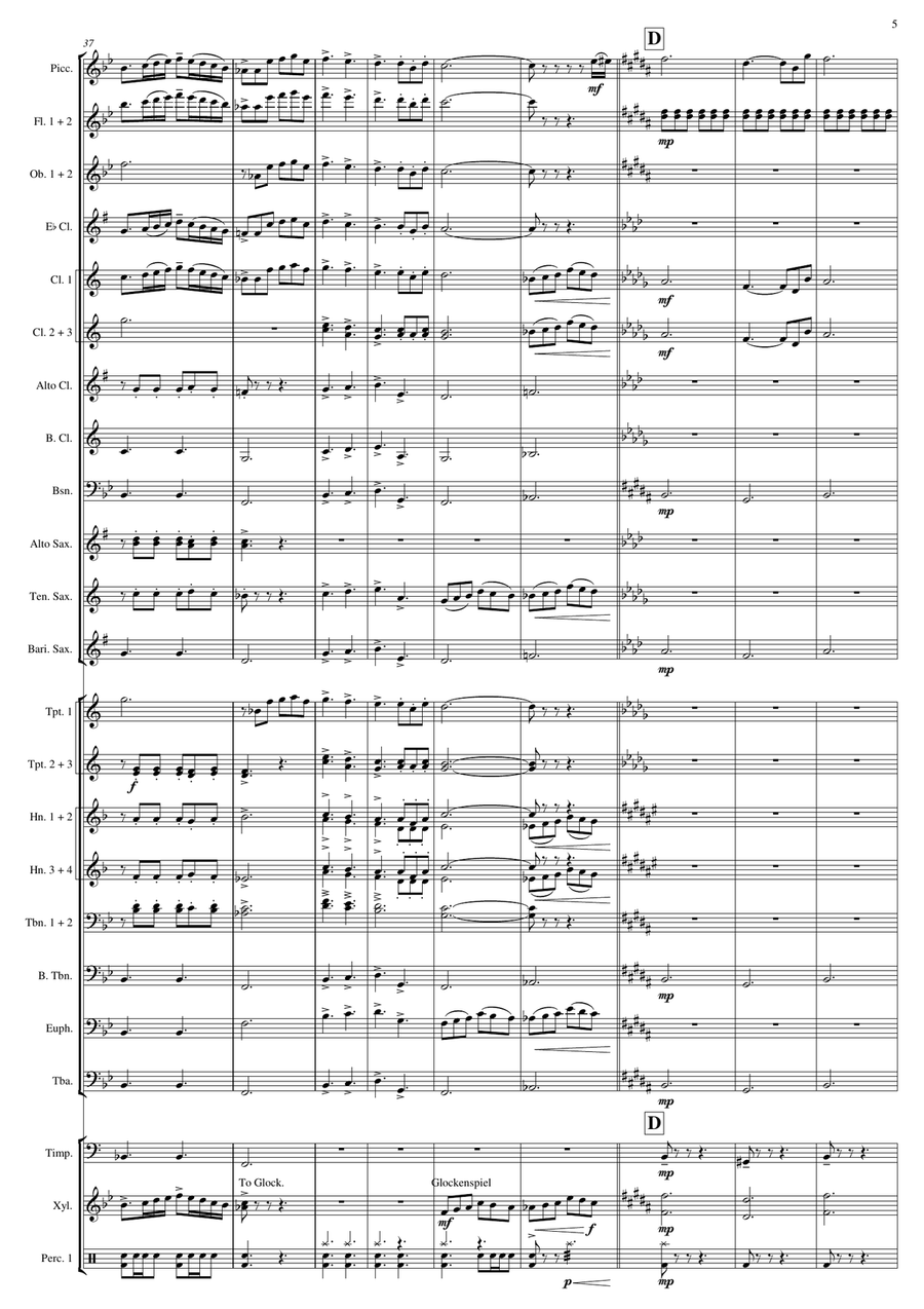 Star Trek - The Next Generation(R) Concert Band scores gallery preview page 6