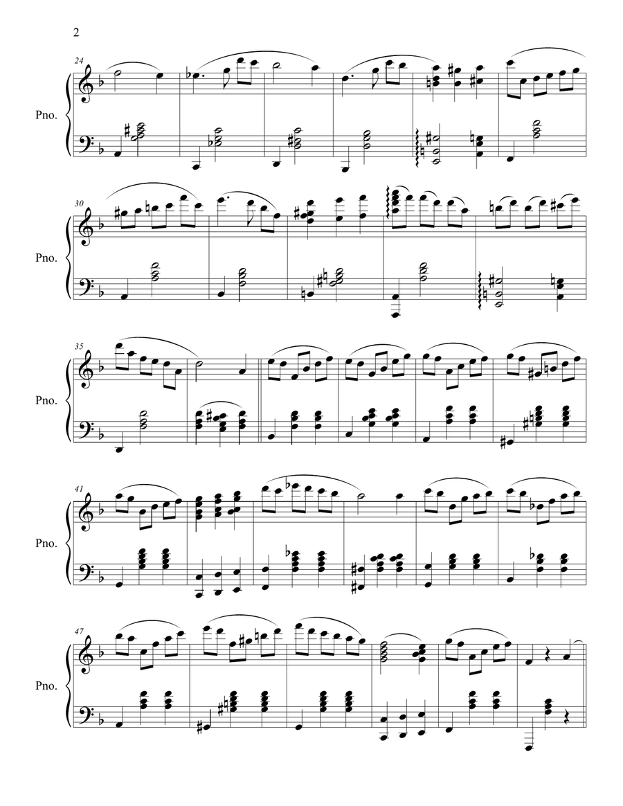 Rond de Jambe par Terre | Ballet Class Music Piano Method scores gallery preview page 2