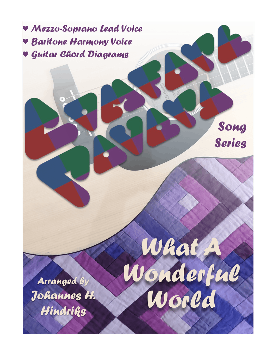 What A Wonderful World Piano scores gallery preview page 1