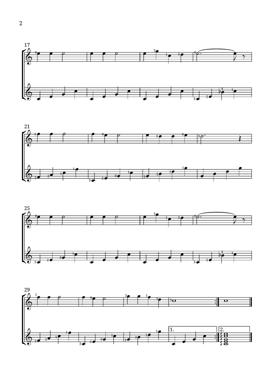 Jingle Bells Jingle Bells Acoustic Guitar scores gallery preview page 2
