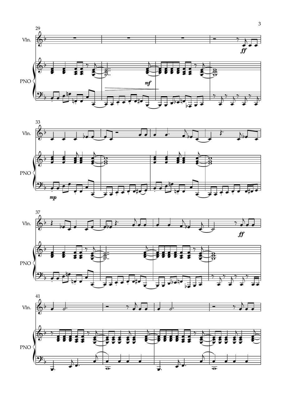 Praise You (Praise U) Praise You (Praise U) Violin Solo scores gallery preview page 3