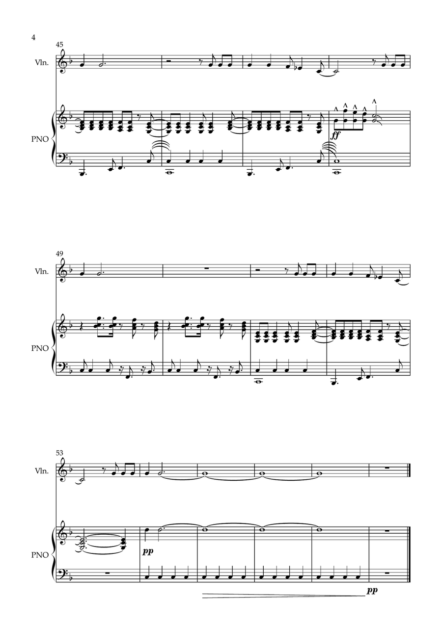 Praise You (Praise U) Praise You (Praise U) Violin Solo scores gallery preview page 4