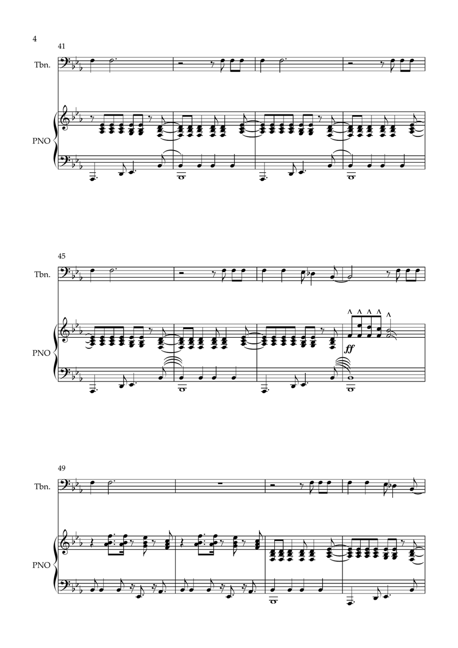 Praise You (Praise U) Praise You (Praise U) Easy Piano scores gallery preview page 4