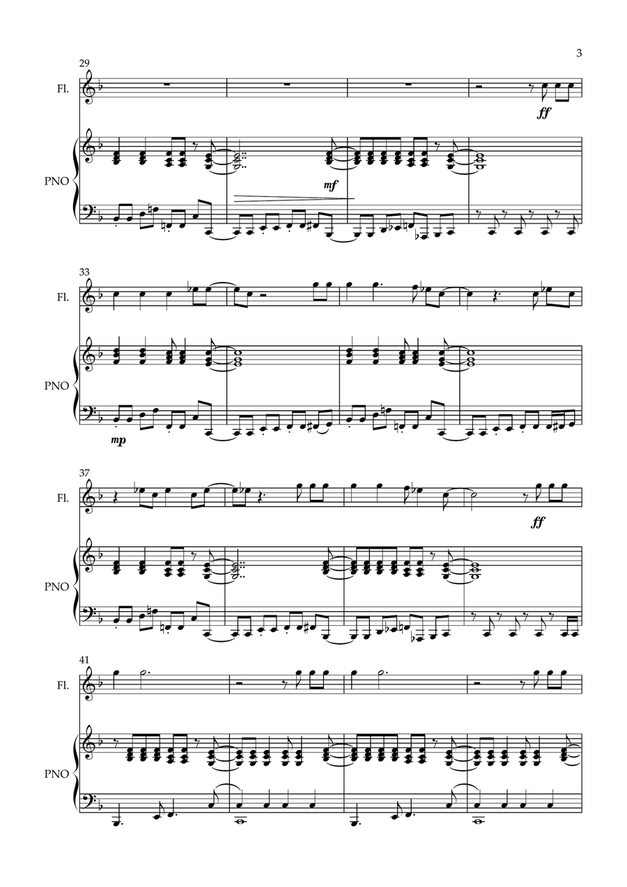 Praise You (Praise U) Praise You (Praise U) Flute Solo scores gallery preview page 3