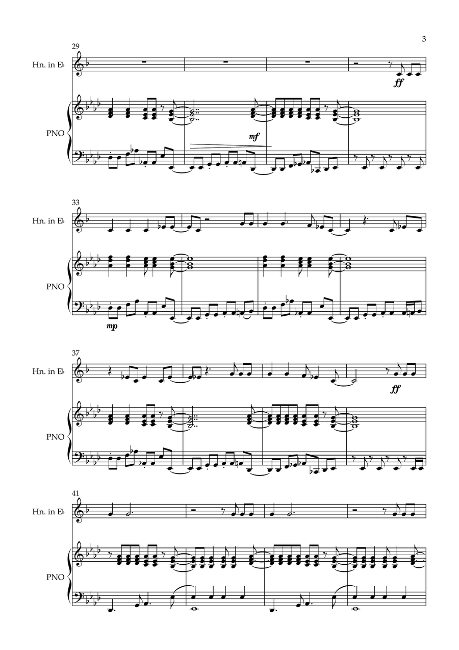 Praise You (Praise U) Praise You (Praise U) Horn scores gallery preview page 3