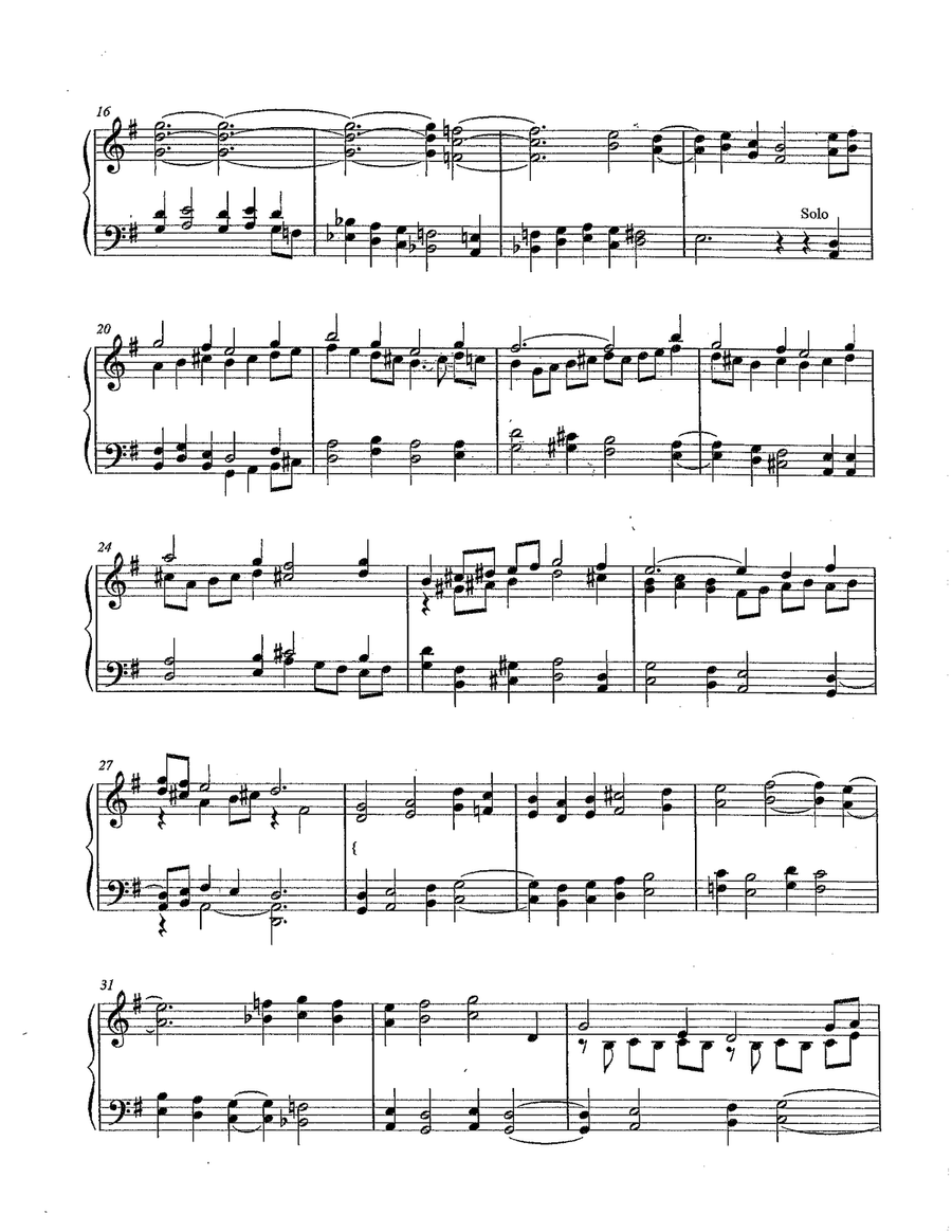 Three Preludes for Good Friday Organ Solo scores gallery preview page 2