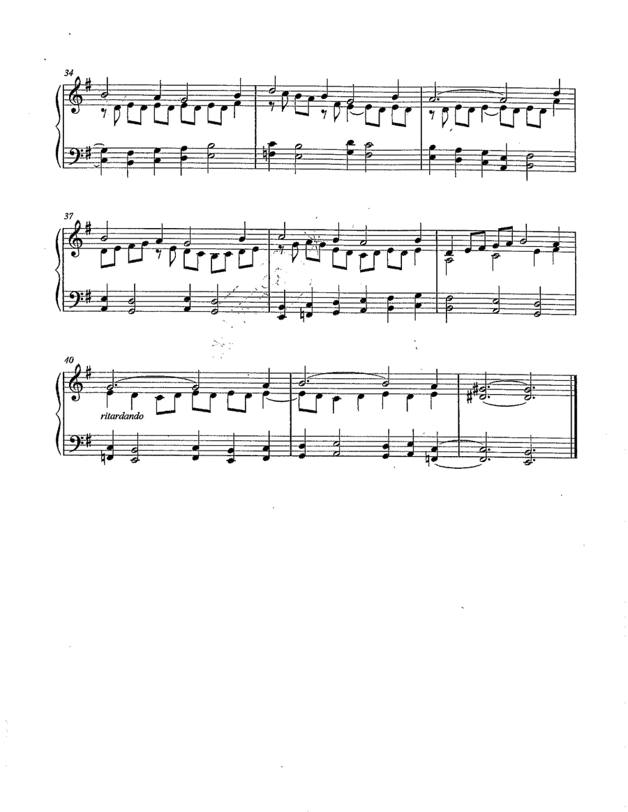 Three Preludes for Good Friday Organ Solo scores gallery preview page 3