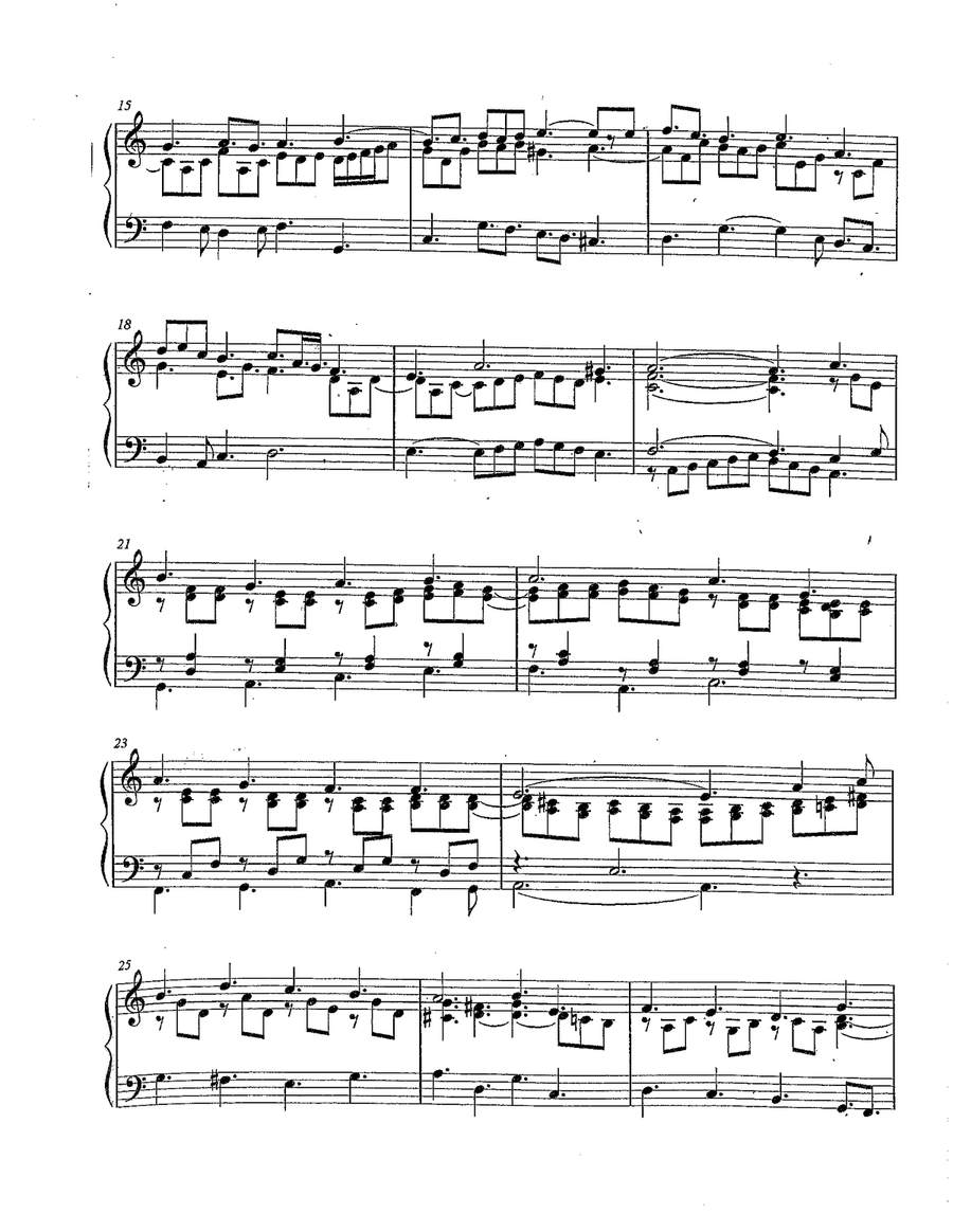 Three Preludes for Good Friday Organ Solo scores gallery preview page 5