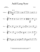 Auld Lang Syne String Orchestra scores gallery preview page 4