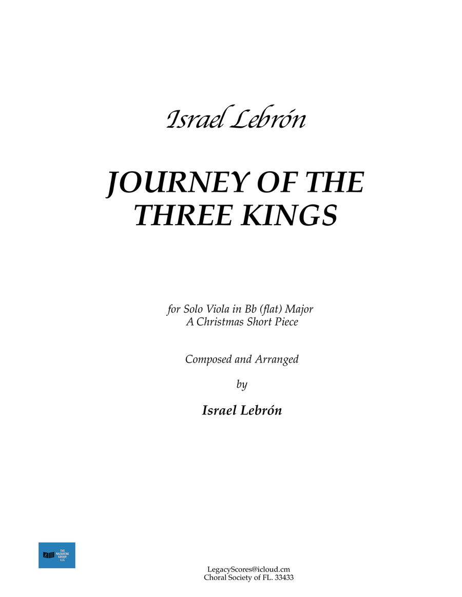 Journey of The Three Kings Viola Solo scores gallery preview page 1