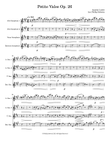 Petite Valse Op. 26 for Saxophone Quartet