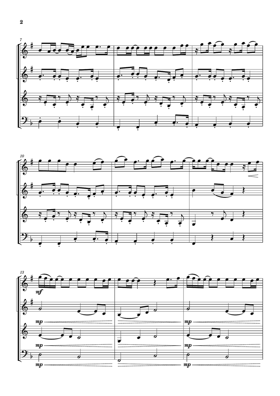 Cheap Thrills (Feat. Sean Paul) Brass Ensemble scores gallery preview page 2