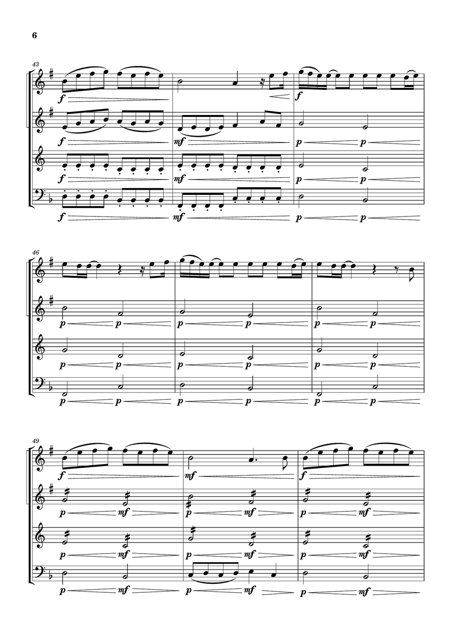 Cheap Thrills (Feat. Sean Paul) Brass Ensemble scores gallery preview page 6