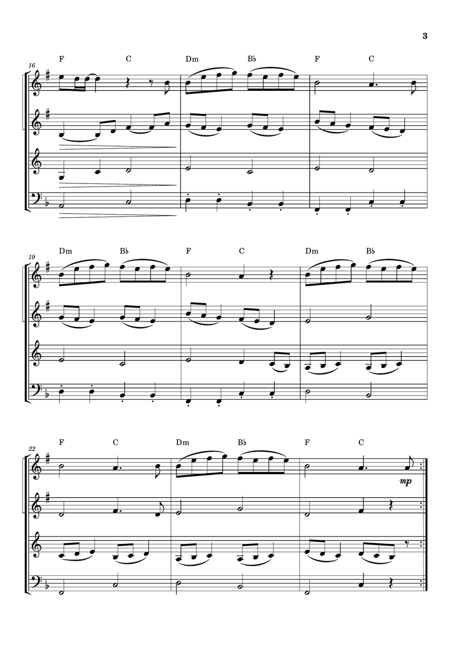 Cheap Thrills (Feat. Sean Paul) Brass Ensemble scores gallery preview page 3