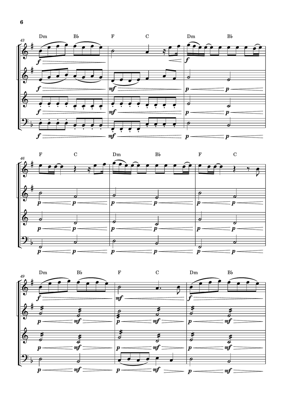 Cheap Thrills (Feat. Sean Paul) Brass Ensemble scores gallery preview page 6