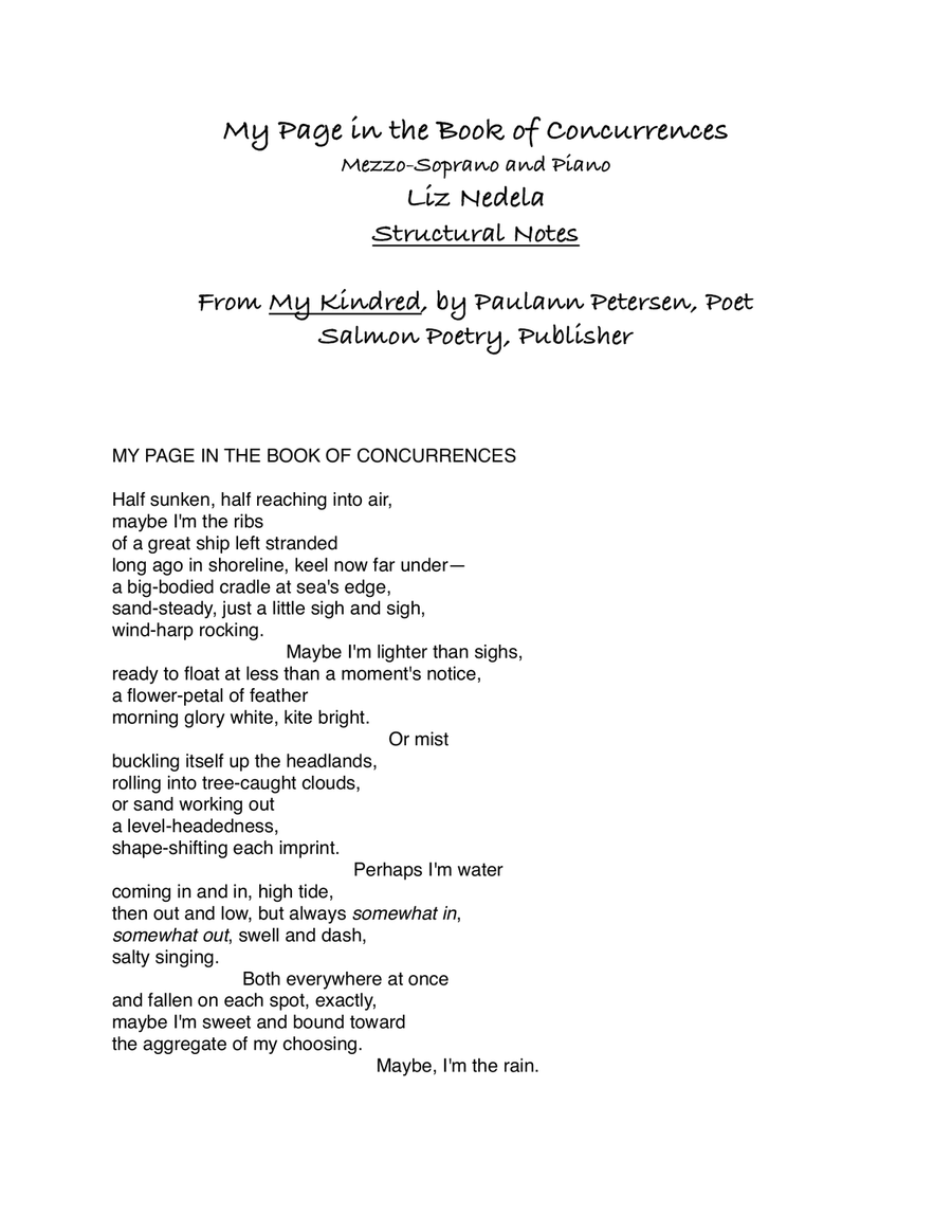 My Page in the Bookk of Concurrences Chamber Music scores gallery preview page 3