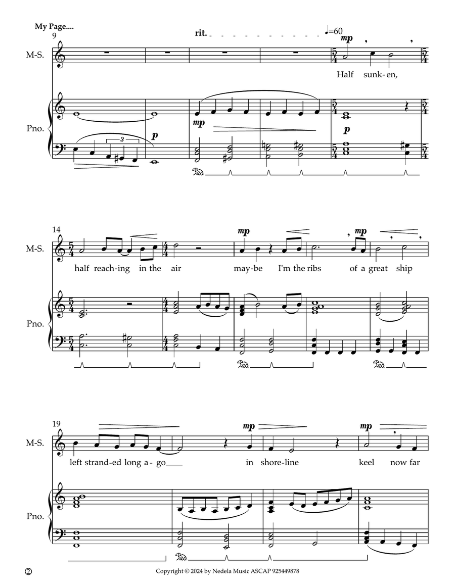 My Page in the Bookk of Concurrences Chamber Music scores gallery preview page 6