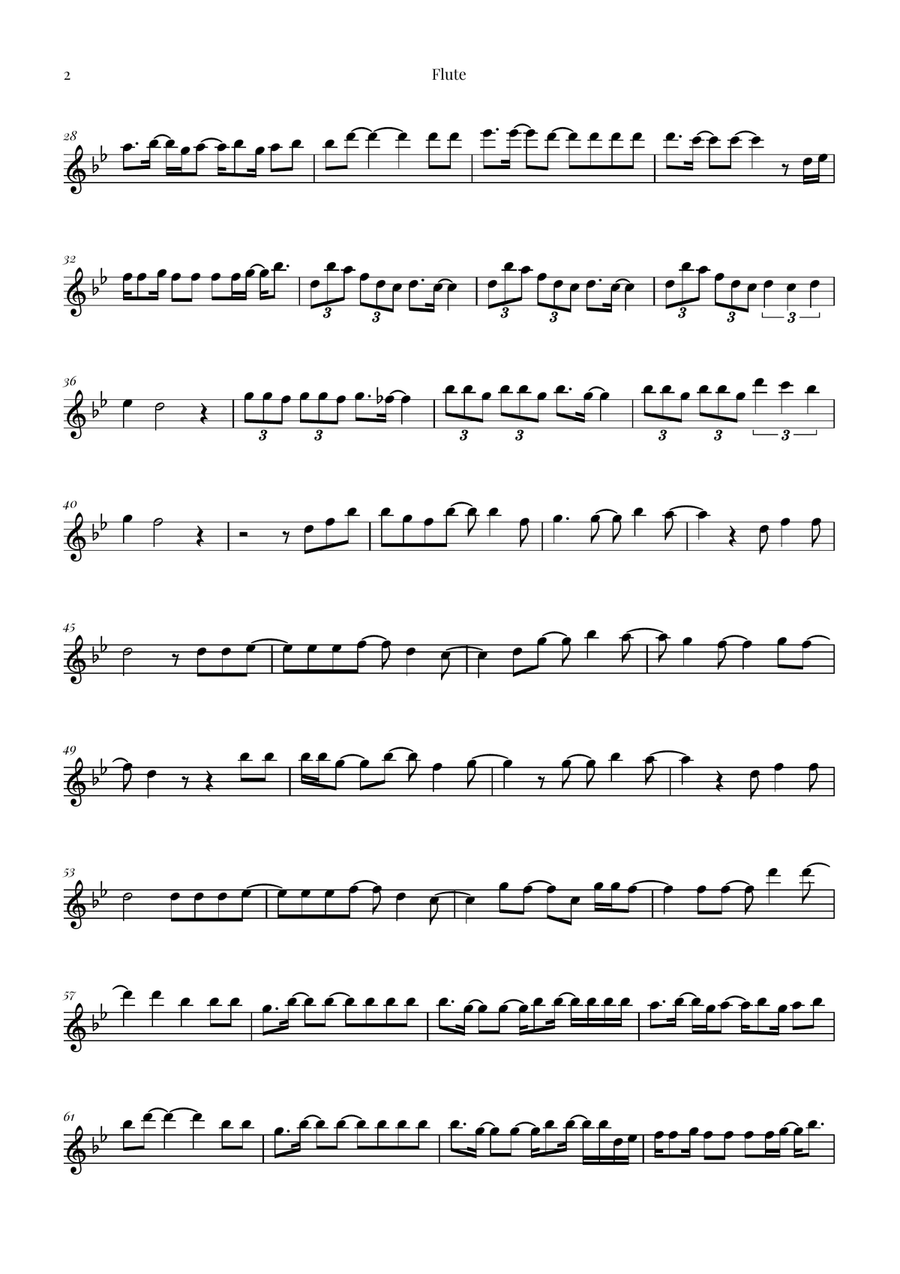 I Always Wanted A Brother Woodwind Quartet scores gallery preview page 5
