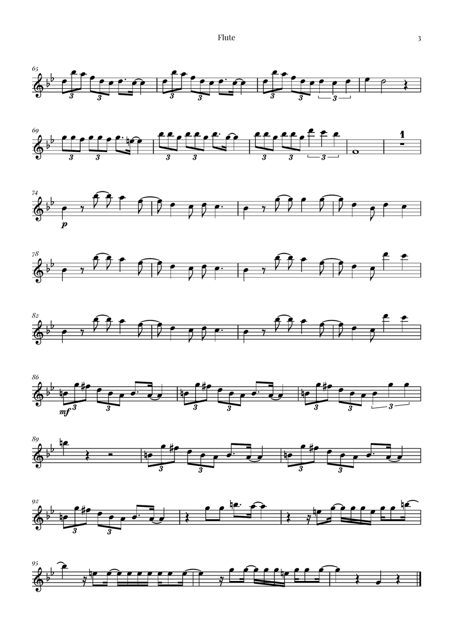 I Always Wanted A Brother Woodwind Quartet scores gallery preview page 6