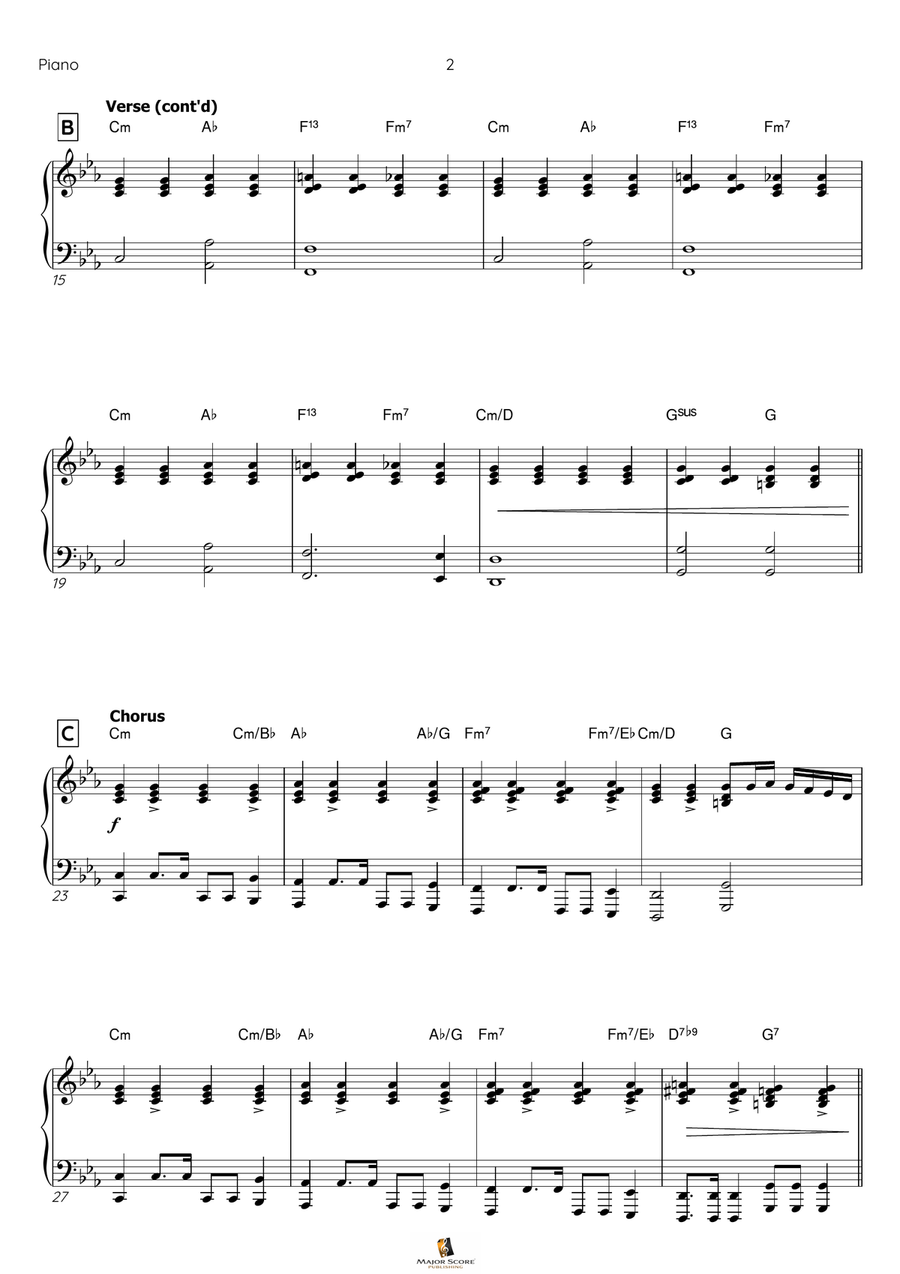 Skyfall Violin Solo scores gallery preview page 6