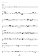 Skyfall Alto Saxophone scores gallery preview page 3