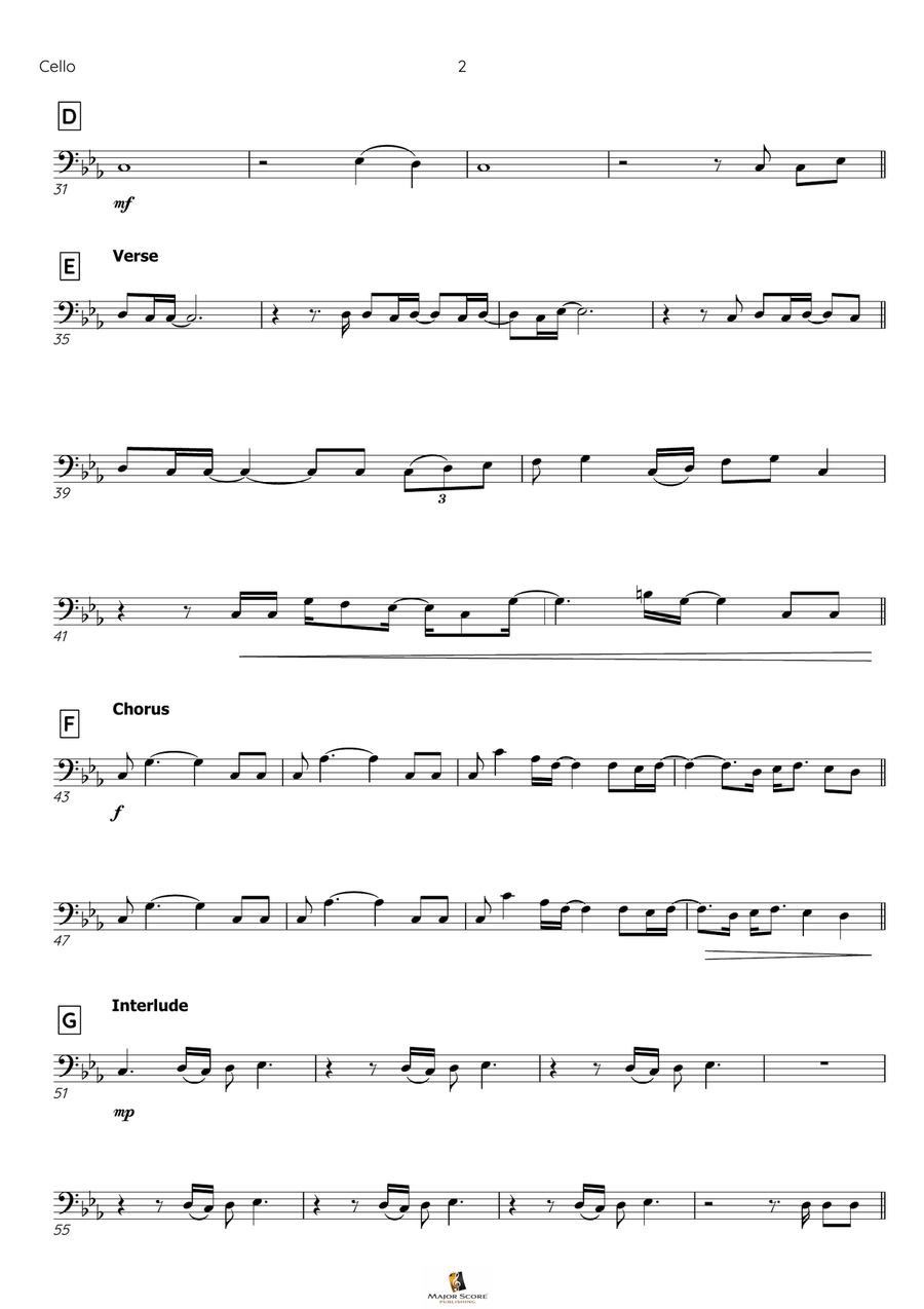 Skyfall Piano scores gallery preview page 3