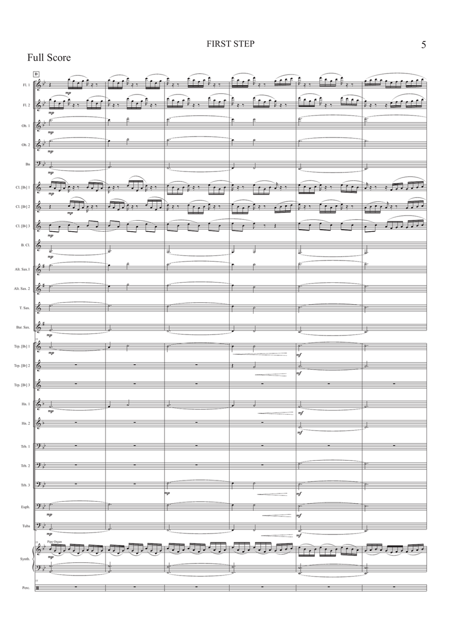 First Step First Step Concert Band scores gallery preview page 5