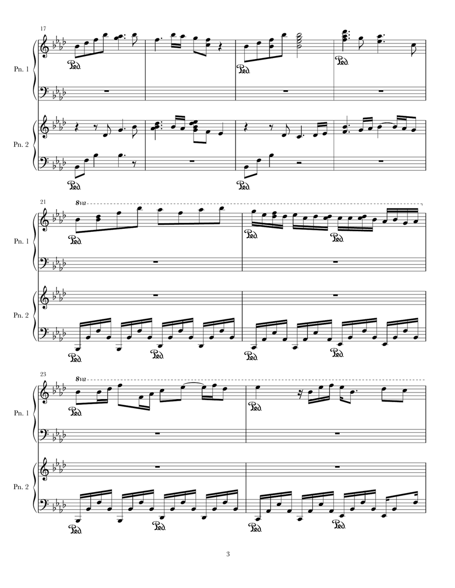 It’s A New Day It’s A New Day Piano Duet scores gallery preview page 3