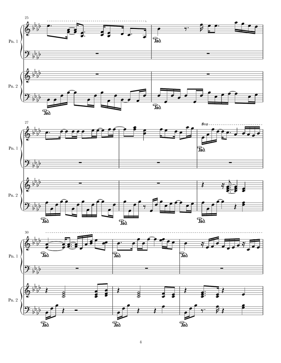 It’s A New Day It’s A New Day Piano Duet scores gallery preview page 4