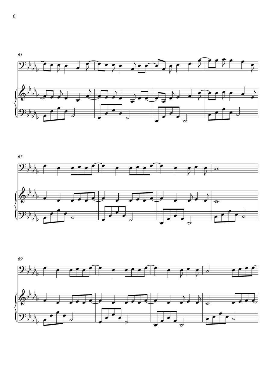 Read All About It, Part III Piano scores gallery preview page 6