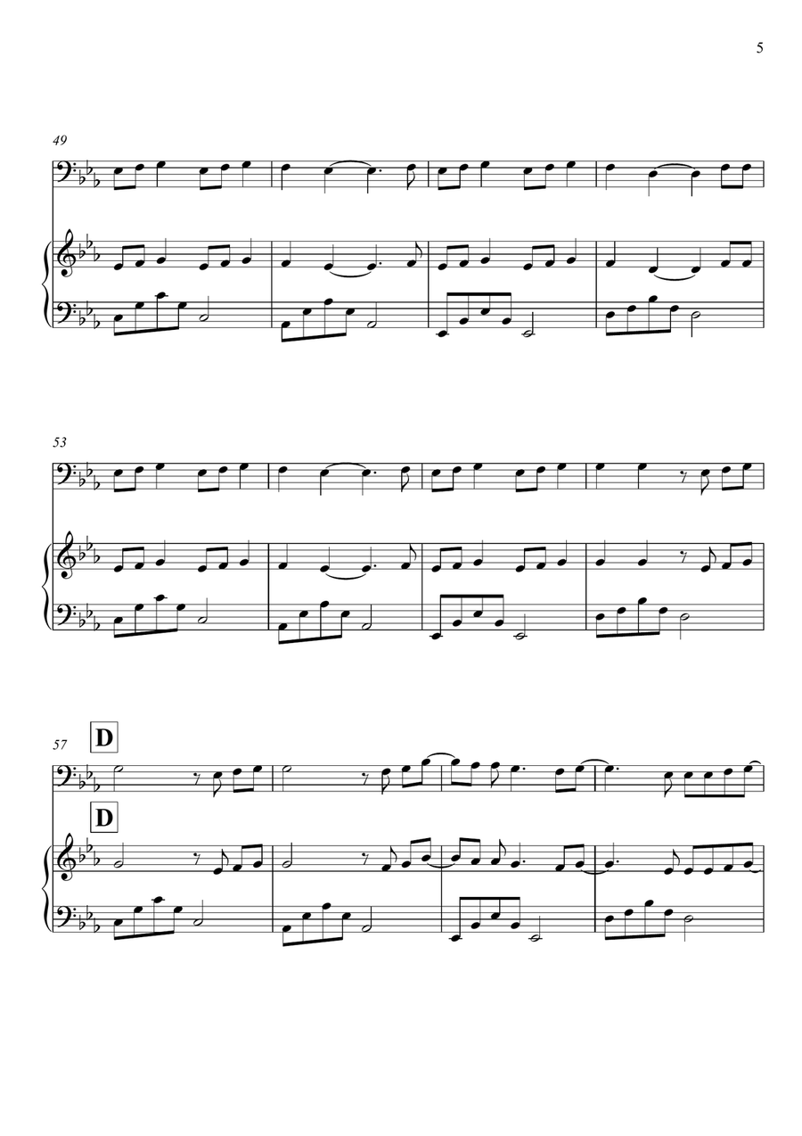 Read All About It, Part III Piano scores gallery preview page 5