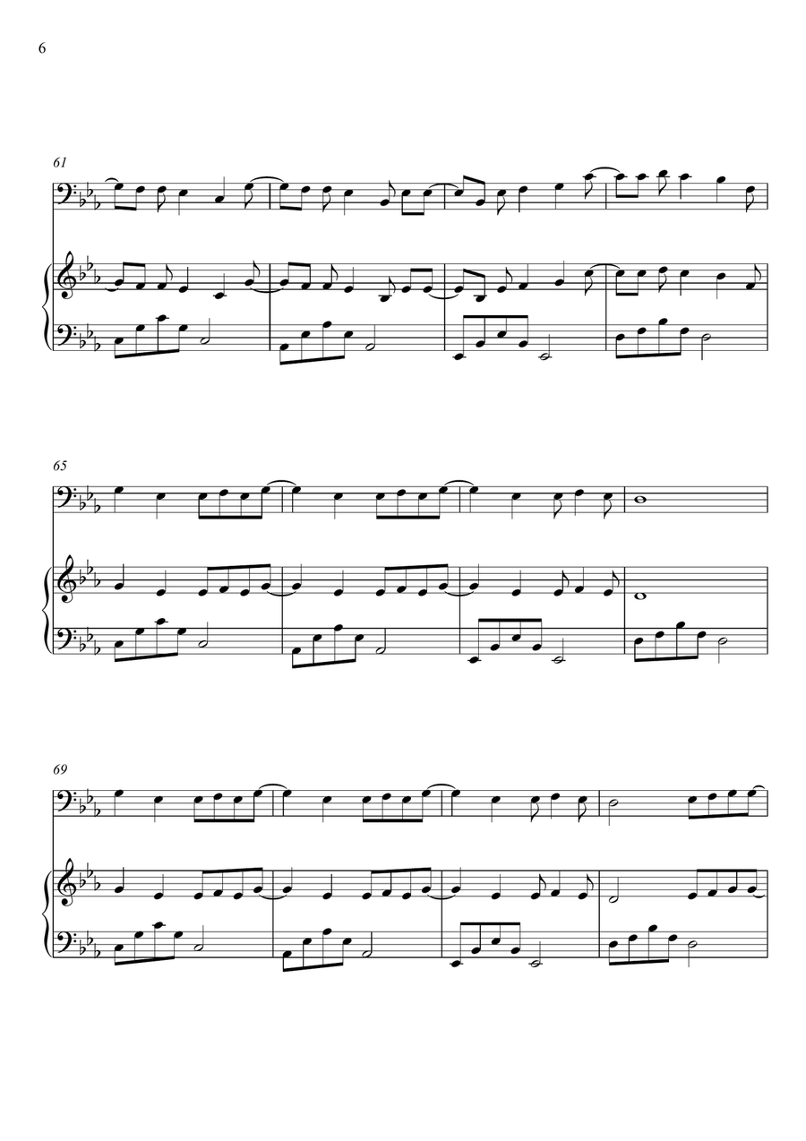 Read All About It, Part III Piano scores gallery preview page 6