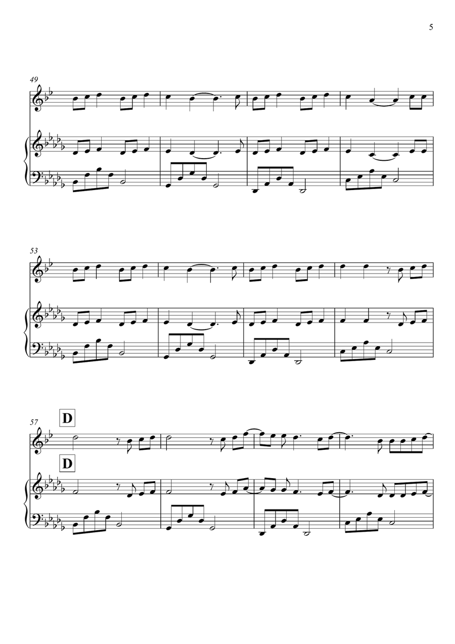 Read All About It, Part III Alto Saxophone scores gallery preview page 5