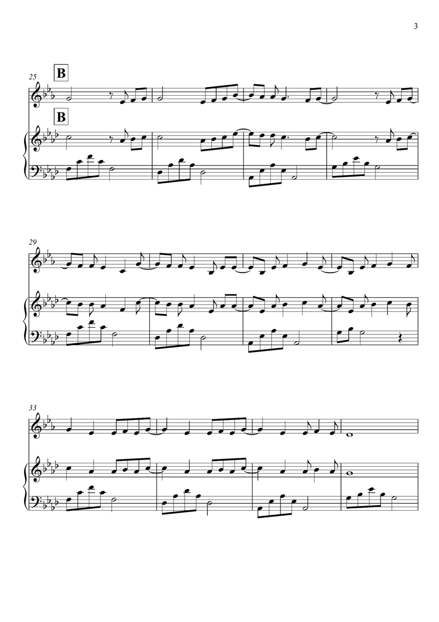 Read All About It, Part III Piano scores gallery preview page 3