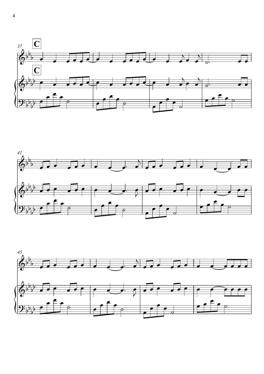Read All About It, Part III Piano scores gallery preview page 4