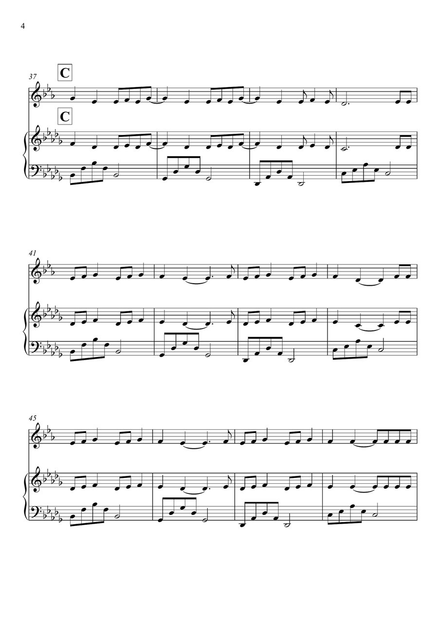 Read All About It, Part III Clarinet Solo scores gallery preview page 4
