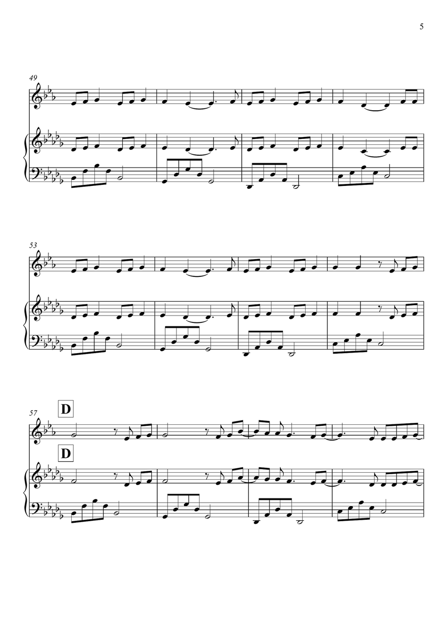 Read All About It, Part III Clarinet Solo scores gallery preview page 5