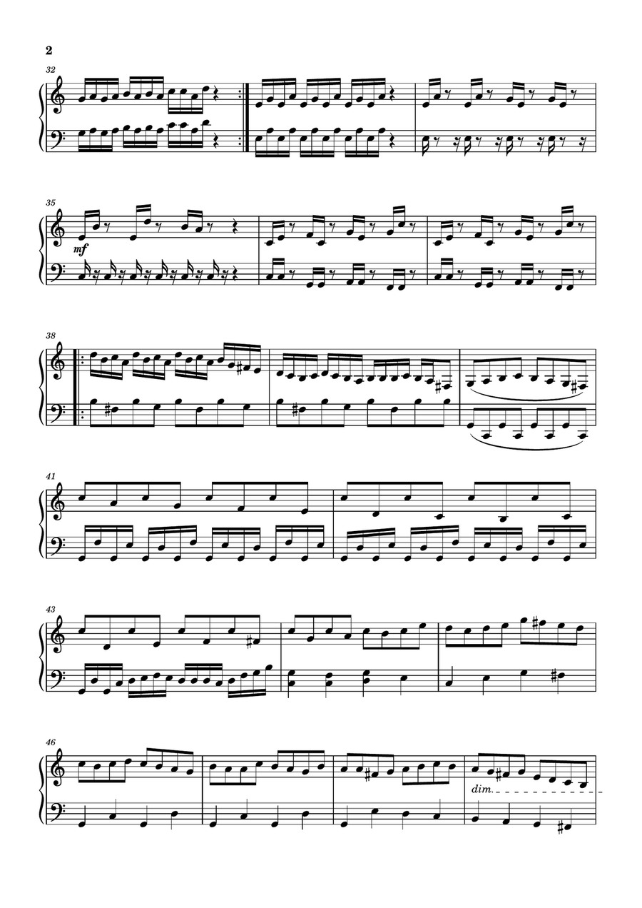 O Julgamento do Juiz O Julgamento do Juiz Piano Solo scores gallery preview page 2