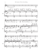 All Creatures of Our God and King ( low voice ) Medium Voice scores gallery preview page 4