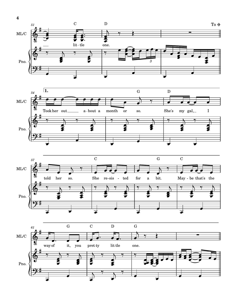 Pretty Little One Pretty Little One Show Choir scores gallery preview page 5
