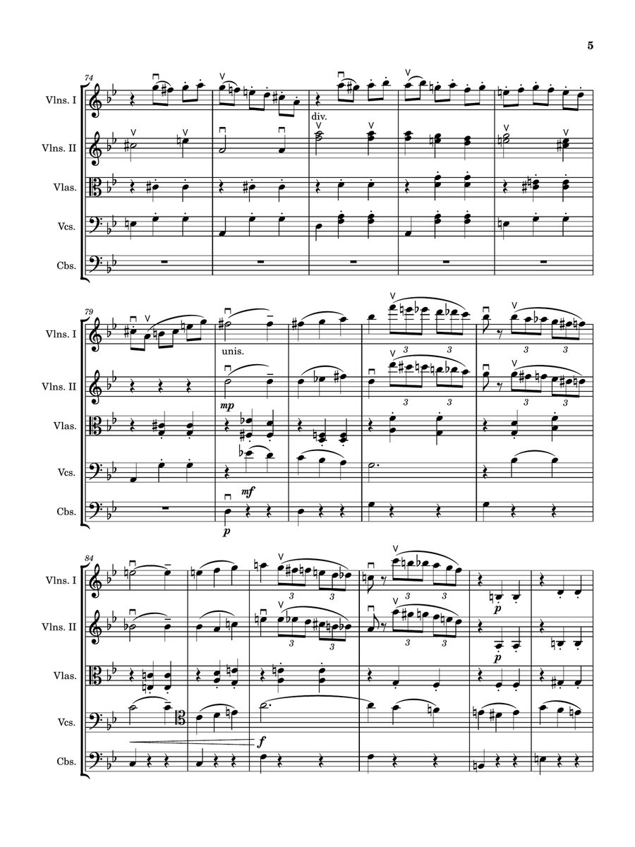 Merry-Go-Round Of Life String Orchestra scores gallery preview page 5